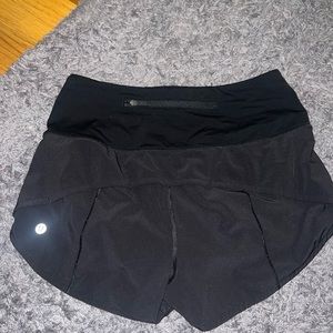 Lulu lemon speed up shorts